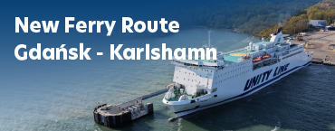 New Ferry Route Gdańsk – Karlshamn